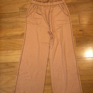 Cotton Bleu Wide Leg Pants NWT